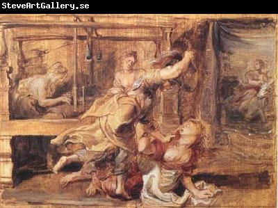 Peter Paul Rubens Arachne Punished by Minerva (mk27)